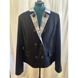 Jones New York Collection Black Blazer Jacket – Size 12